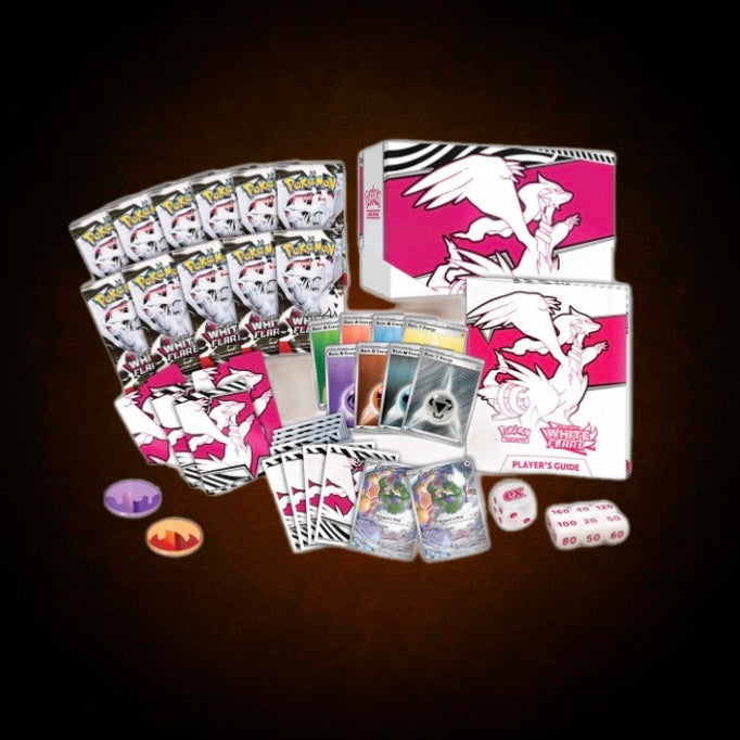 White Flare Elite Trainer Box